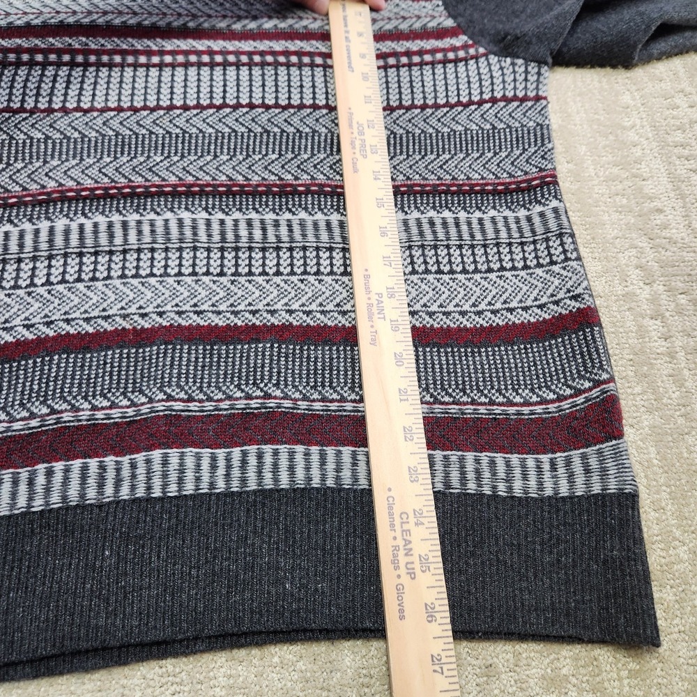 Banana Republic Sweater Men Medium Holiday Fair Isle Nordic Merino Wool Blend - Picture 6 of 10